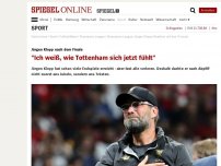 Bild zum Artikel: Jürgen Klopp nach dem Finale: 'Ich weiß, wie Tottenham sich jetzt fühlt'
