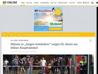 Bild zum Artikel: Sie riefen 'Allahu Akbar': Männer in „langen Gewändern“ sorgen für Alarm am Kölner Hauptbahnhof