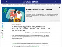 Bild zum Artikel: Bundesregierung gesteht ein: „Hetzjagden-Aussage“ zu Chemnitz beruht ausschließlich auf Medienberichten