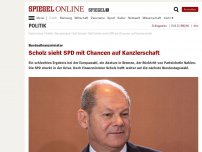 Bild zum Artikel: Bundesfinanzminister: Scholz sieht SPD mit Chancen auf Kanzlerschaft