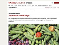 Bild zum Artikel: Justizministerkonferenz: 'Containern' bleibt illegal