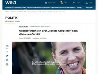 Bild zum Artikel: Gabriel fordert von SPD „robuste Asylpolitik“ nach dänischem Vorbild