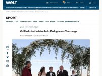 Bild zum Artikel: Mesut Özil heiratet in Istanbul – Erdogan als Trauzeuge