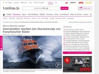 Bild zum Artikel: Drei Seenotretter sterben bei Sturmeinsatz vor französischer Küste