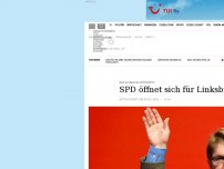 Bild zum Artikel: SPD öffnet sich für Linksbündnis