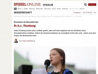 Bild zum Artikel: Ehrendoktor für Klima-Aktivistin: Dr.h.c. Thunberg