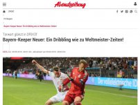 Bild zum Artikel: Torwart glänzt in DFB-Elf: Bayern-Keeper Neuer: Ein Dribbling wie zu Weltmeister-Zeiten!