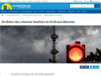 Bild zum Artikel: Unwetterwarnung für München am heutigen Pfingstmontag