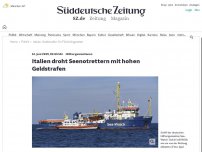 Bild zum Artikel: Hilfsorganisationen: Italien beschließt Geldstrafen auf Rettung von Migranten