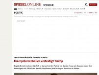 Bild zum Artikel: Deutsch-amerikanische Konferenz in Berlin: Kramp-Karrenbauer verteidigt Trump