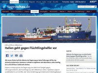Bild zum Artikel: Italien verschärft Vorgehen gegen Flüchtlings-Hilfsschiffe