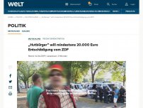 Bild zum Artikel: „Hutbürger“ will mindestens 20.000 Euro Entschädigung vom ZDF
