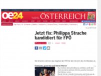 Bild zum Artikel: Jetzt fix: Philippa Strache kandidiert für FPÖ