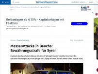 Bild zum Artikel: Messerattacke in Beucha: Bewährungsstrafe für Syrer