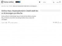 Bild zum Artikel: Online-Hass: Staatssekretärin Chebli stellt bis zu 30 Anzeigen pro Woche