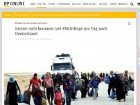 Bild zum Artikel: Balkan-Route wieder attraktiv : Immer noch kommen 500 Flüchtlinge pro Tag nach Deutschland