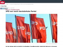 Bild zum Artikel: RTL/n-tv Trendbarometer: SPD nur noch viertstärkste Partei