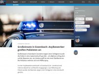 Bild zum Artikel: Großeinsatz in Essenbach: Asylbewerber greifen Polizisten an
