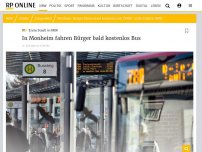 Bild zum Artikel: Erste Stadt in NRW: In Monheim fahren Bürger bald kostenlos Bus