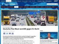 Bild zum Artikel: EuGH: Deutsche Pkw-Maut verstößt gegen EU-Recht