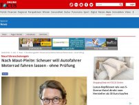 Bild zum Artikel: Neue Führerscheinregeln - Nach Maut-Pleite: Scheuer will Autofahrer Motorrad fahren lassen - ohne Prüfung