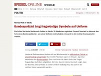 Bild zum Artikel: Neonazi-Fest in Ostritz: Bundespolizist trug fragwürdige Symbole auf Uniform