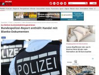 Bild zum Artikel: Aus Berliner Ausländerbehörde gestohlenen - Bundespolizei-Report enthüllt Handel mit  Blanko-Dokumenten