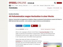 Bild zum Artikel: Nordrhein-Westfalen: 40 Polizei-Einsätze wegen Hochzeiten in einer Woche