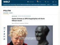 Bild zum Artikel: Gesine Schwan zu SPD-Doppelspitze mit Kevin Kühnert bereit