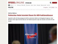 Bild zum Artikel: Stettiner Radisson: Polnisches Hotel storniert Raum für AfD-Fraktionsklausur