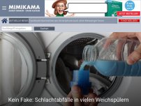 Bild zum Artikel: Kein Fake: Schlachtabfälle in vielen Weichspülern