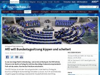 Bild zum Artikel: AfD-Fraktion will Bundestagssitzung kippen und scheitert