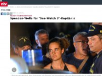 Bild zum Artikel: Spendenaktion für 'Sea-Watch 3': Böhmermann sammelt für deutsche Kapitänin