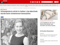 Bild zum Artikel: Mit 47 Jahren - Deutsche Schauspielerin Lisa Martinek unerwartet gestorben