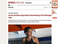 Bild zum Artikel: 'Sea-Watch'-Kapitänin Rackete: 'Ich hatte Angst'