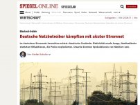 Bild zum Artikel: Blackout-Gefahr: Deutsche Netzbetreiber kämpften mit akuter Stromnot