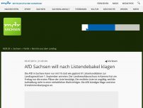 Bild zum Artikel: Landeswahlausschuss: AfD-Landesliste wirft viele Fragen auf