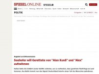 Bild zum Artikel: Angebot an EU-Kommission: Seehofer will Gerettete von 'Alan Kurdi' und 'Alex' aufnehmen