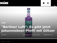 Bild zum Artikel: 'Berliner Luft': Es gibt jetzt Johannisbeer-Pfeffi mit Glitzer