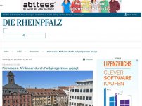 Bild zum Artikel: Pirmasens: Afrikaner durch Fußgängerzone gejagt