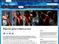 Bild zum Artikel: Rettungsschiff 'Alan Kurdi': Migranten gehen in Malta an Land