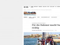 Bild zum Artikel: Zustimmung für Migrationskurs: Salvini macht es richtig