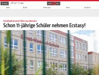 Bild zum Artikel: In Berlin nehmen immer mehr Grundschüler Ecstasy