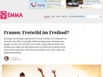 Bild zum Artikel: Frauen: Freiwild im Freibad?