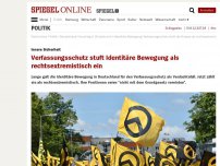 Bild zum Artikel: Innere Sicherheit: Verfassungsschutz stuft Identitäre Bewegung als rechtsextremistisch ein