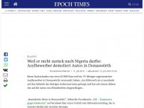 Bild zum Artikel: Weil er nicht zurück nach Nigeria durfte: Asylbewerber demoliert Autos in Donauwörth