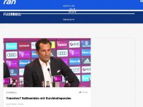 Bild zum Artikel: VIDEO: 'ÄHMMM' - Salihamidzic über Bayerns Transfer-Strategie
