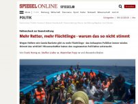 Bild zum Artikel: Faktencheck zur Seenotrettung: Mehr Retter, mehr Flüchtlinge - warum das so nicht stimmt