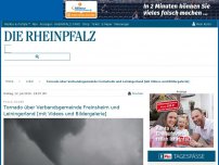 Bild zum Artikel: Tornado über Verbandsgemeinde Freinsheim und Leinigerland [mit Videos und Bildergalerie]