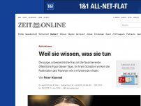 Bild zum Artikel: Aktivistinnen: Weil sie wissen, was sie tun